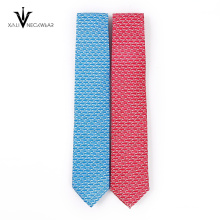 High Quality Mens Wholesale Jacquard Woven Cotton Slim Tie